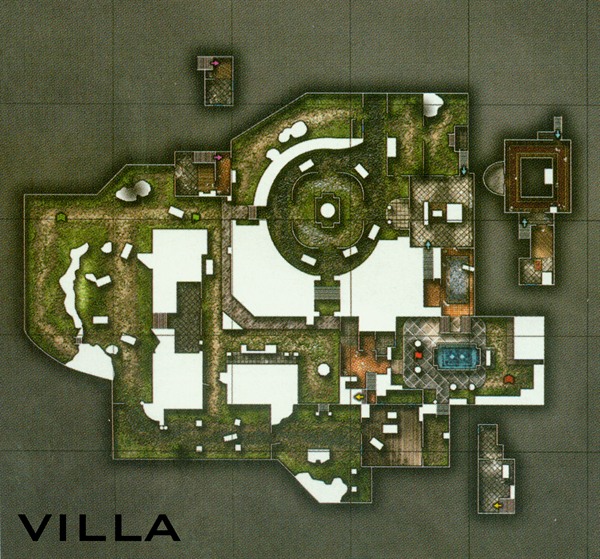 Call of duty black ops multiplayer maps - villa map